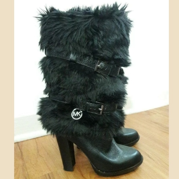 Michael Kors Shoes - Michael Kors Black Leather Boots Not part of Sale